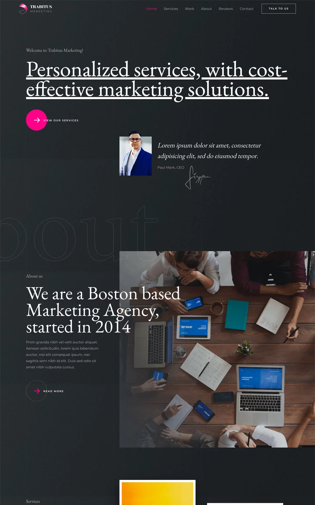 Marketing Firm