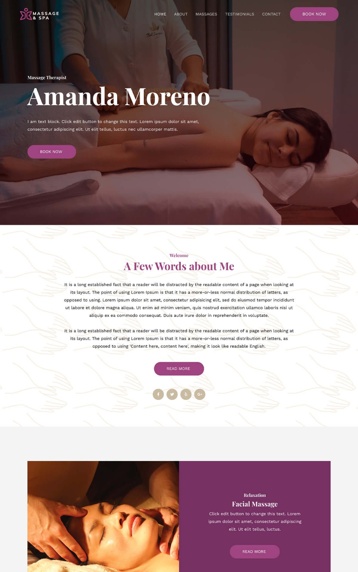 Massage Therapist