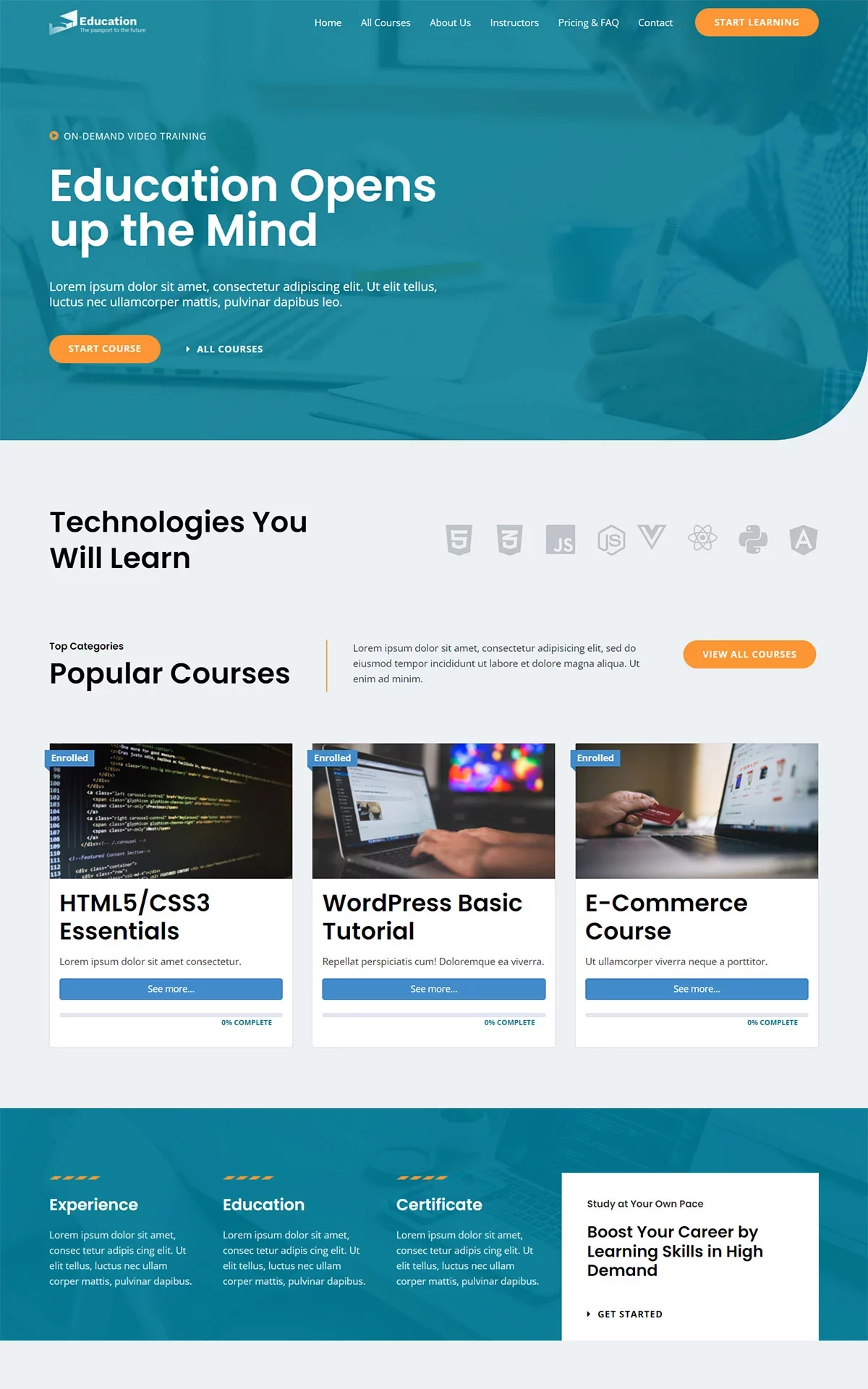 Online Courses