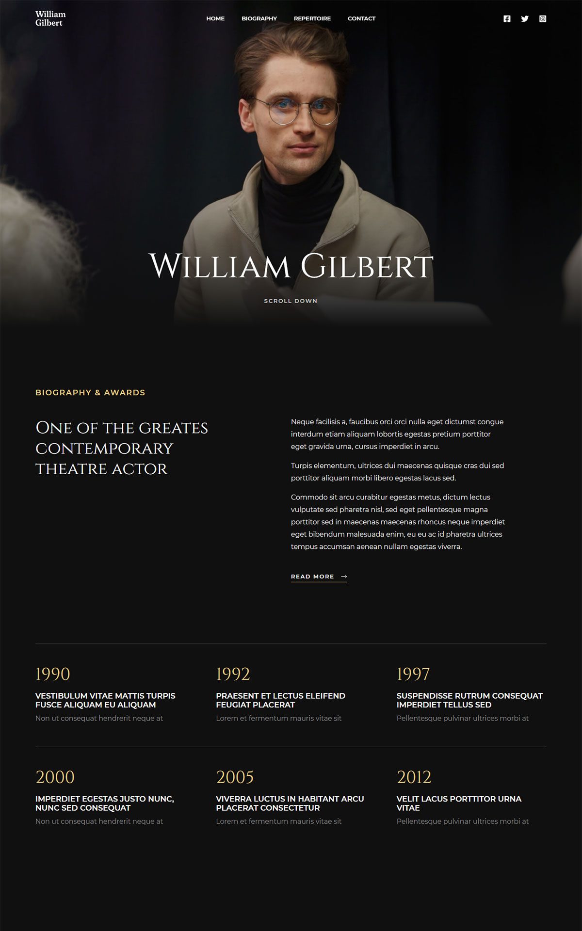 Theatre Artist
