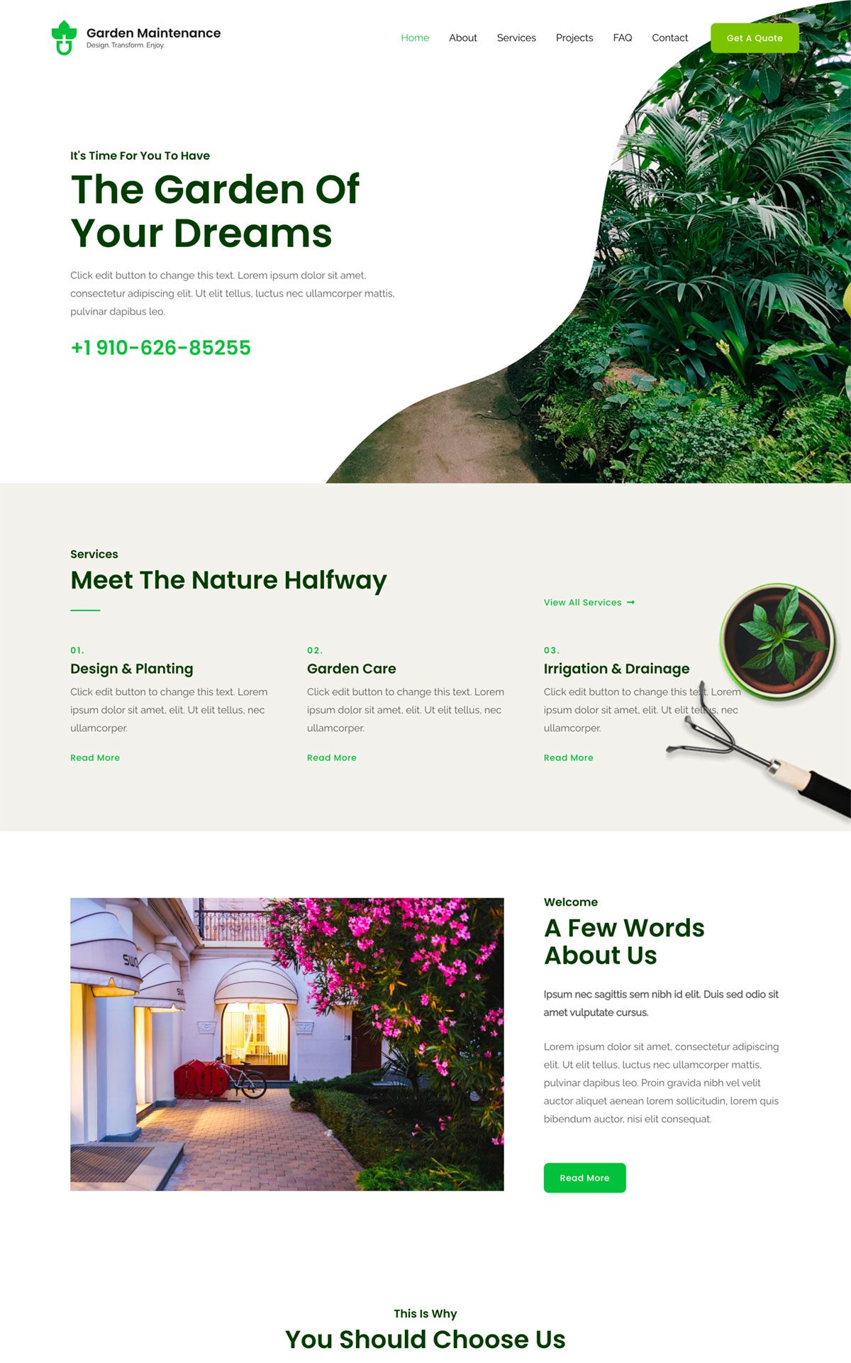 Garden Maintenance