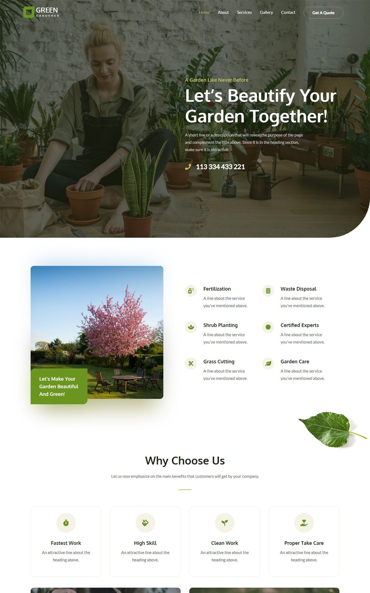 Gardening & Landscaping