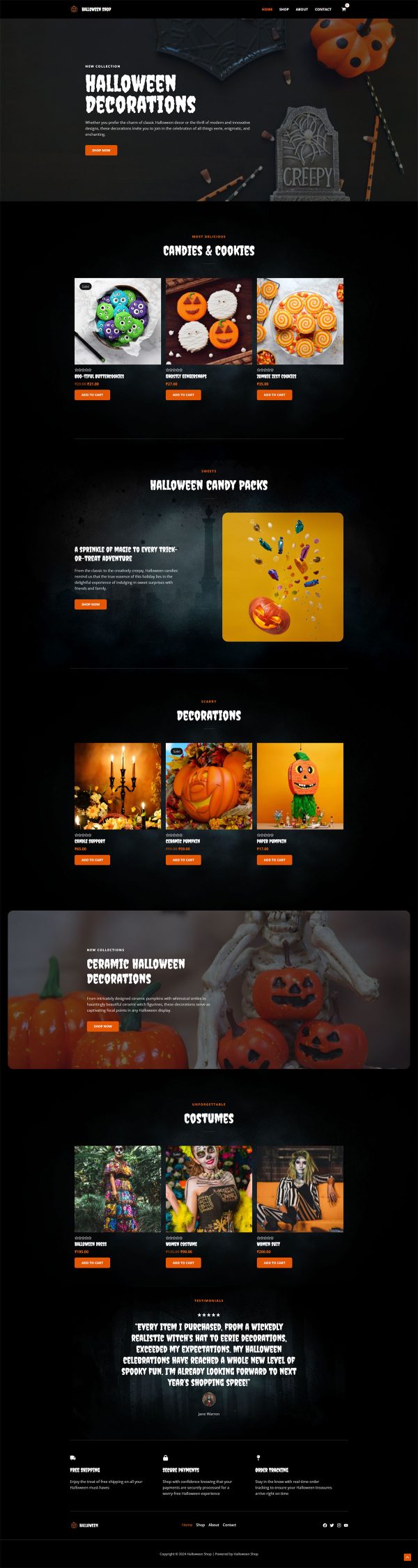 Halloween Shop