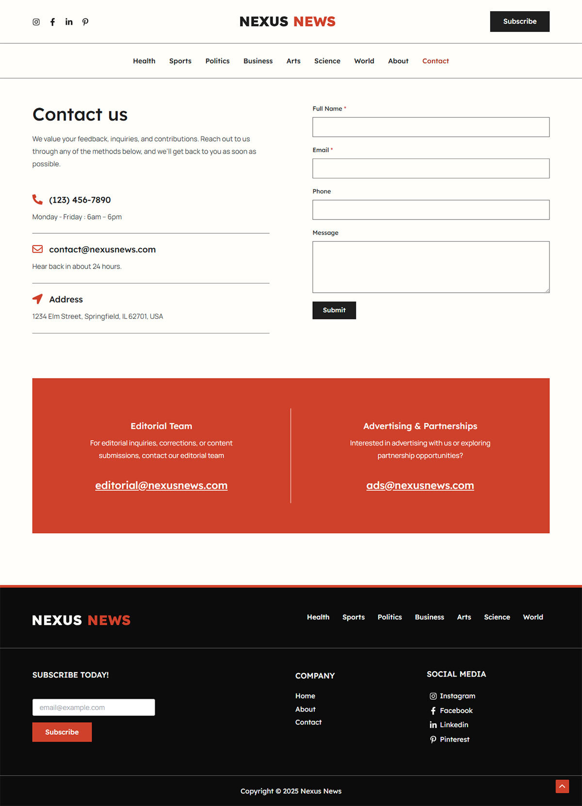 Contact