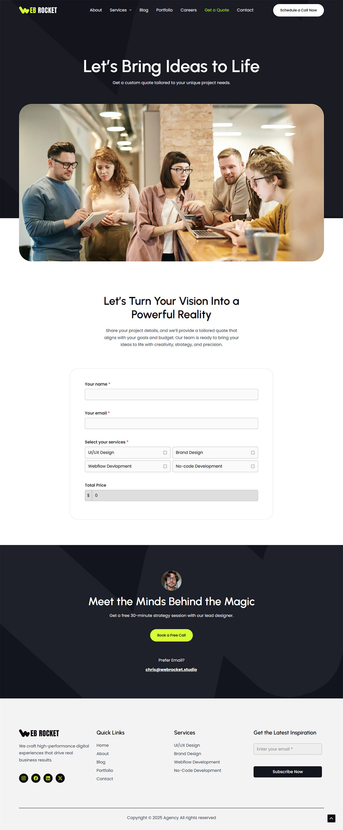 Get a Quote