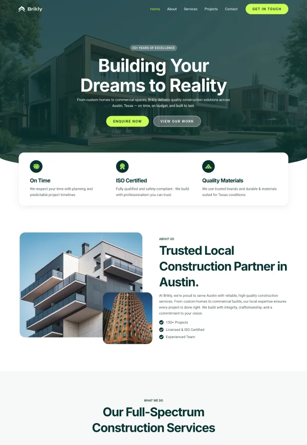 Construction Company