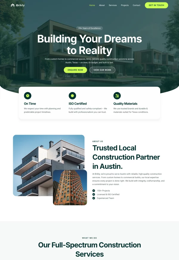 Construction Company