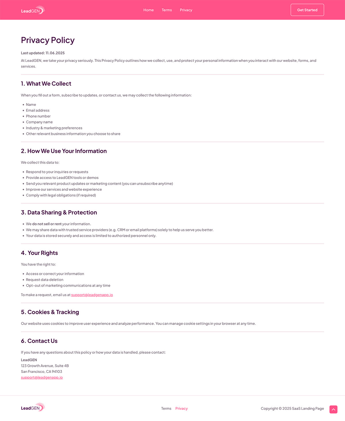 Privacy Policy