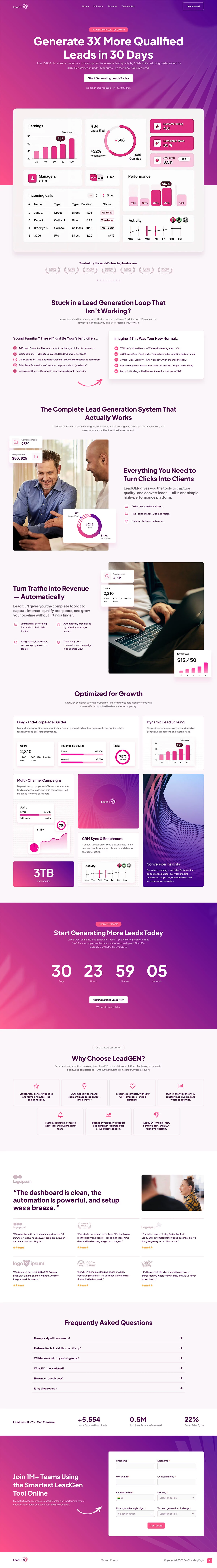 Landing Page