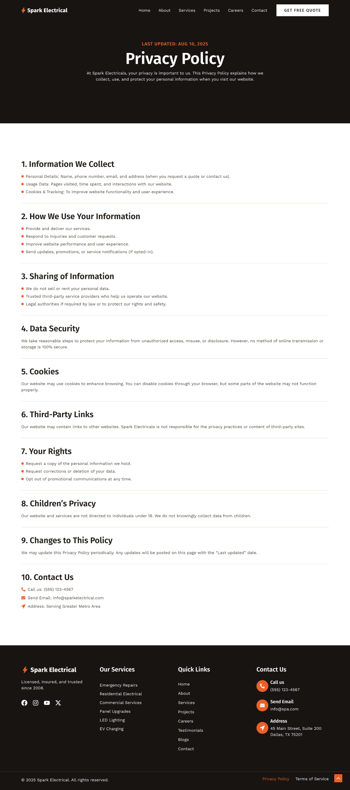 Privacy Policy