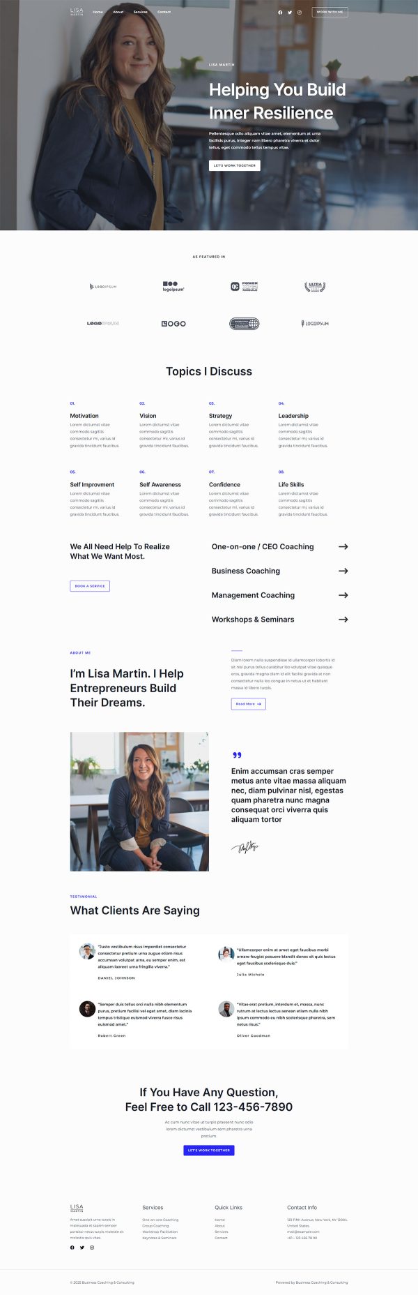 Business Coaching & Consulting