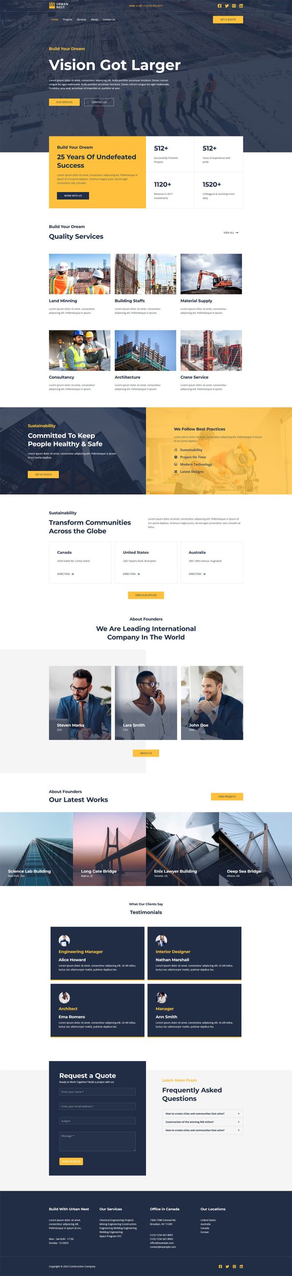 Construction Company