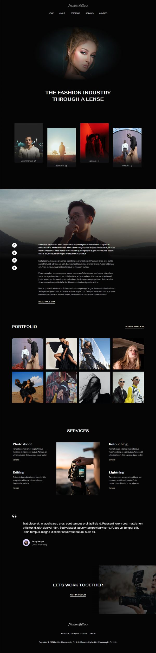 Fashion Photography Portfolio