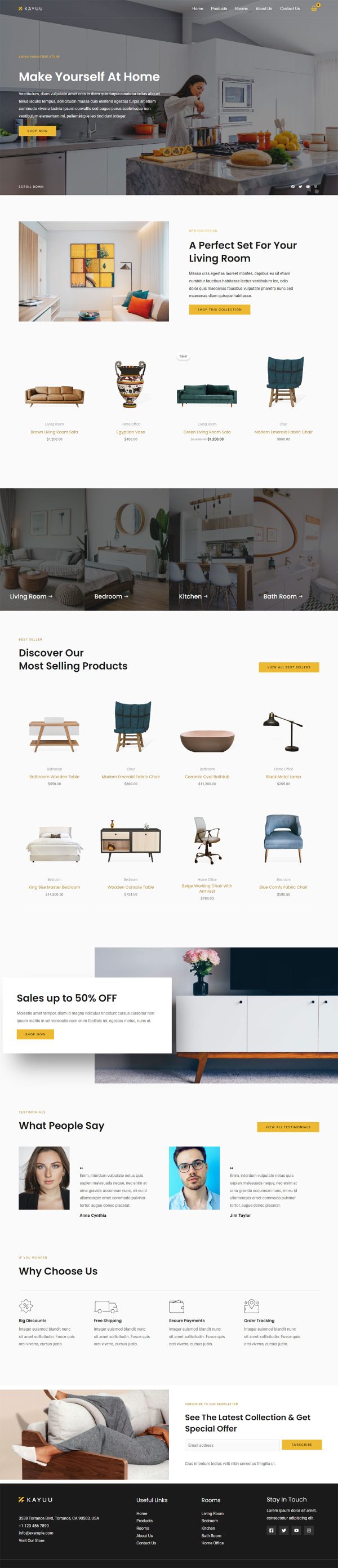 Online Furniture Store