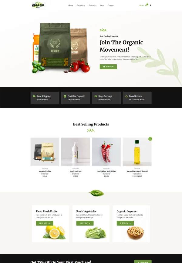 Organic Store
