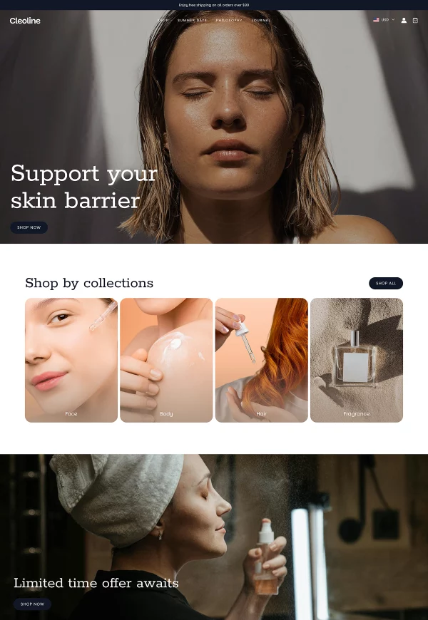 Beauty Product Store