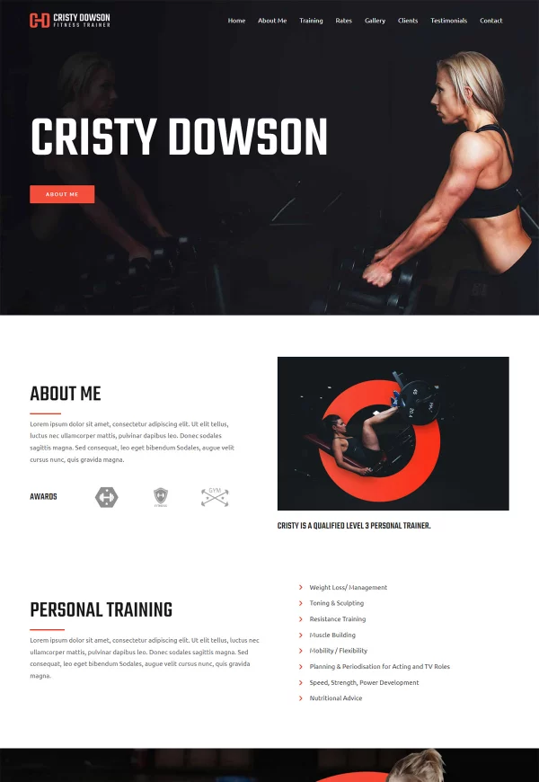 Personal Fitness Trainer