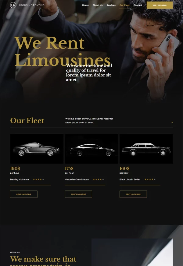 Limosine Rental Agency