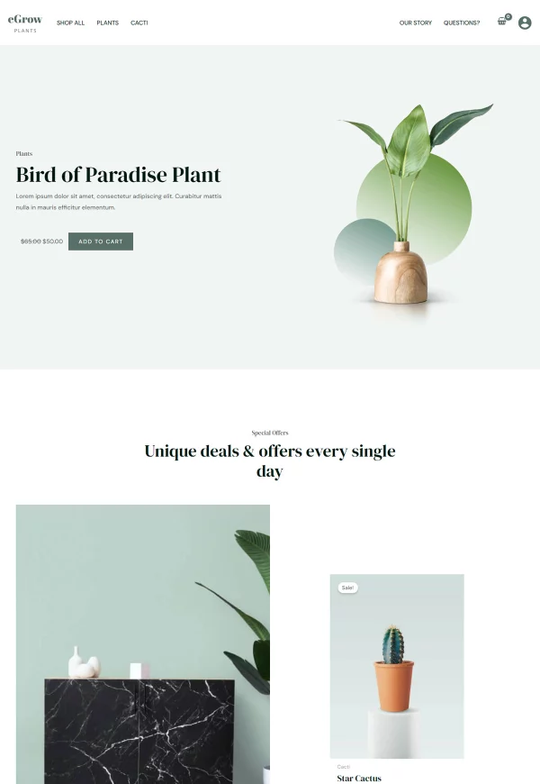 eGrow Plants