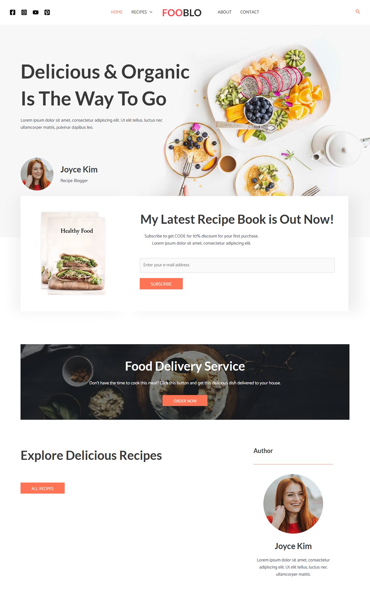 Recipe Blogger