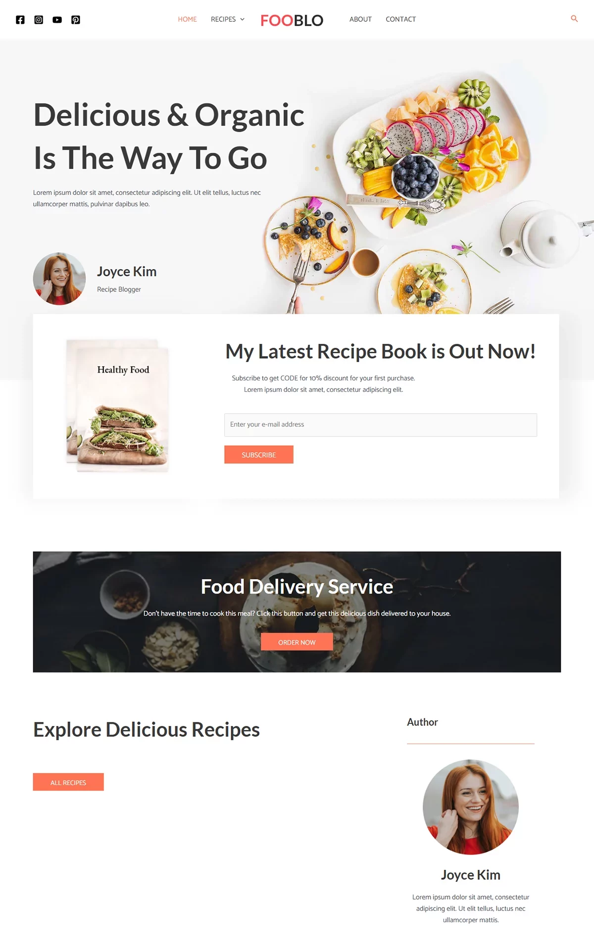 Recipe Blogger