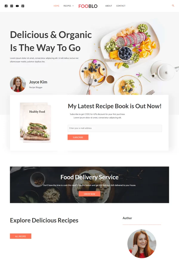 Recipe Blogger