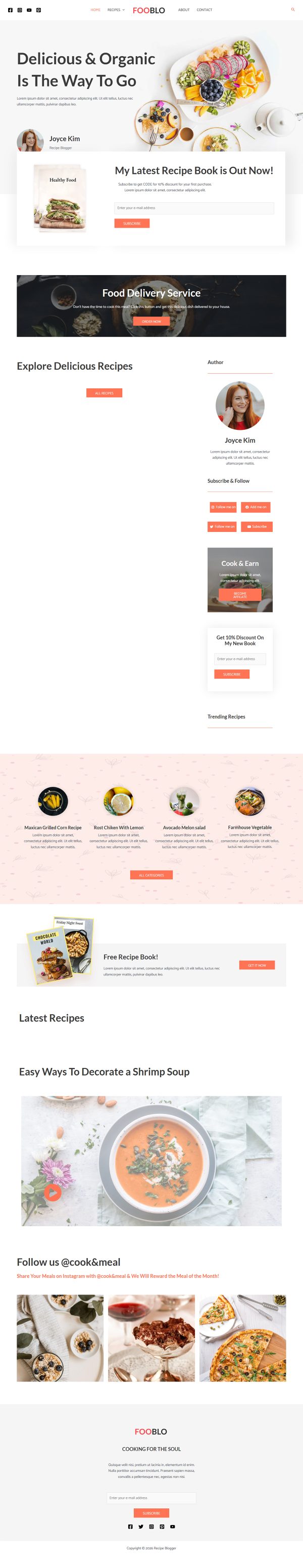 Recipe Blogger