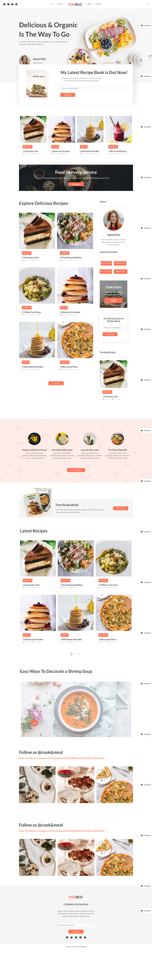Recipe Blogger
