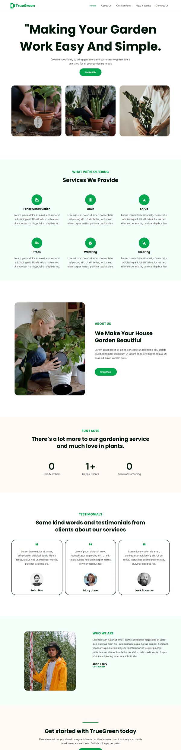 Gardeners Services