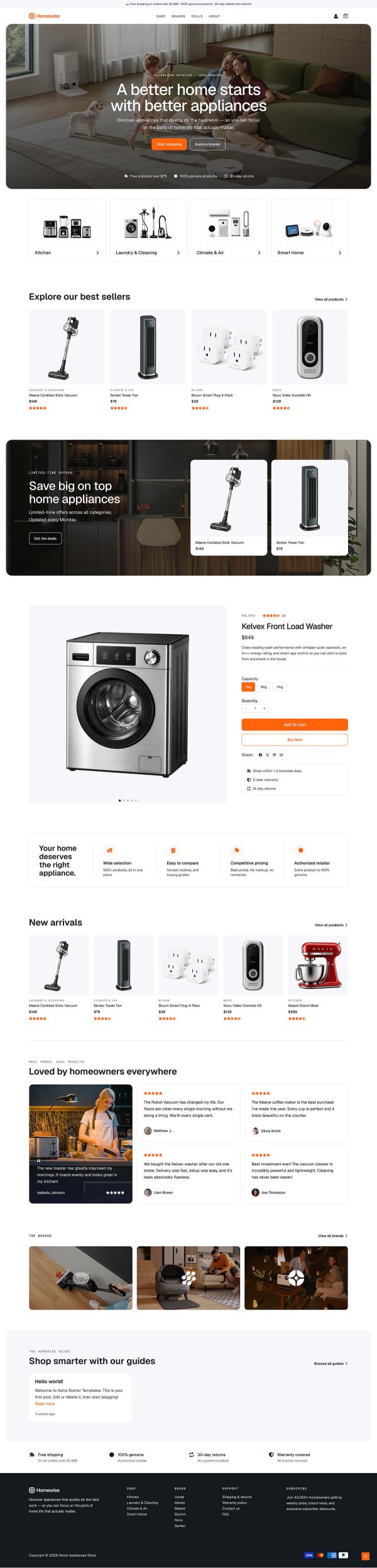Home Appliances Store